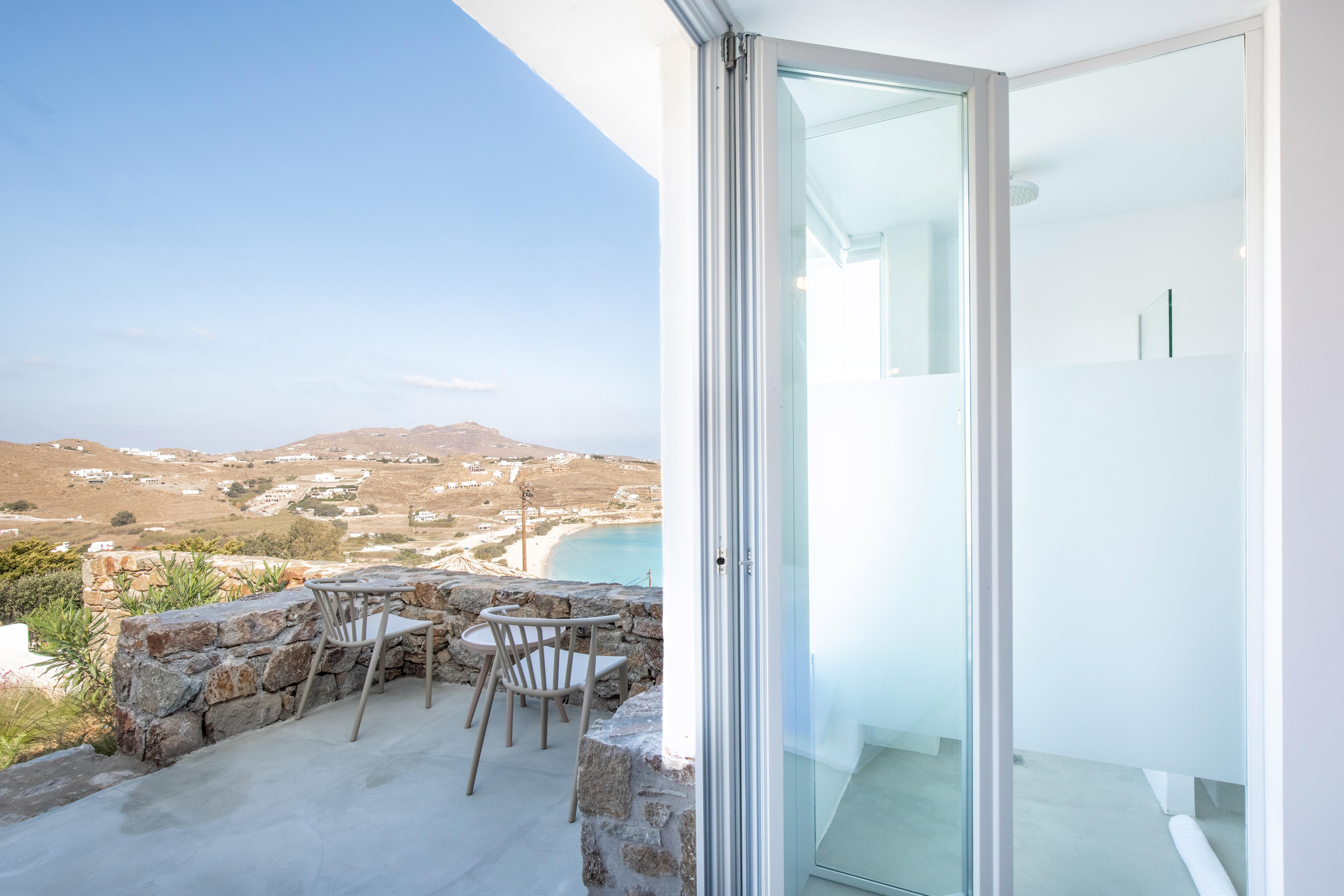 The Summit Of Mykonos Bed and Breakfast Kalo Livadi Eksteriør billede