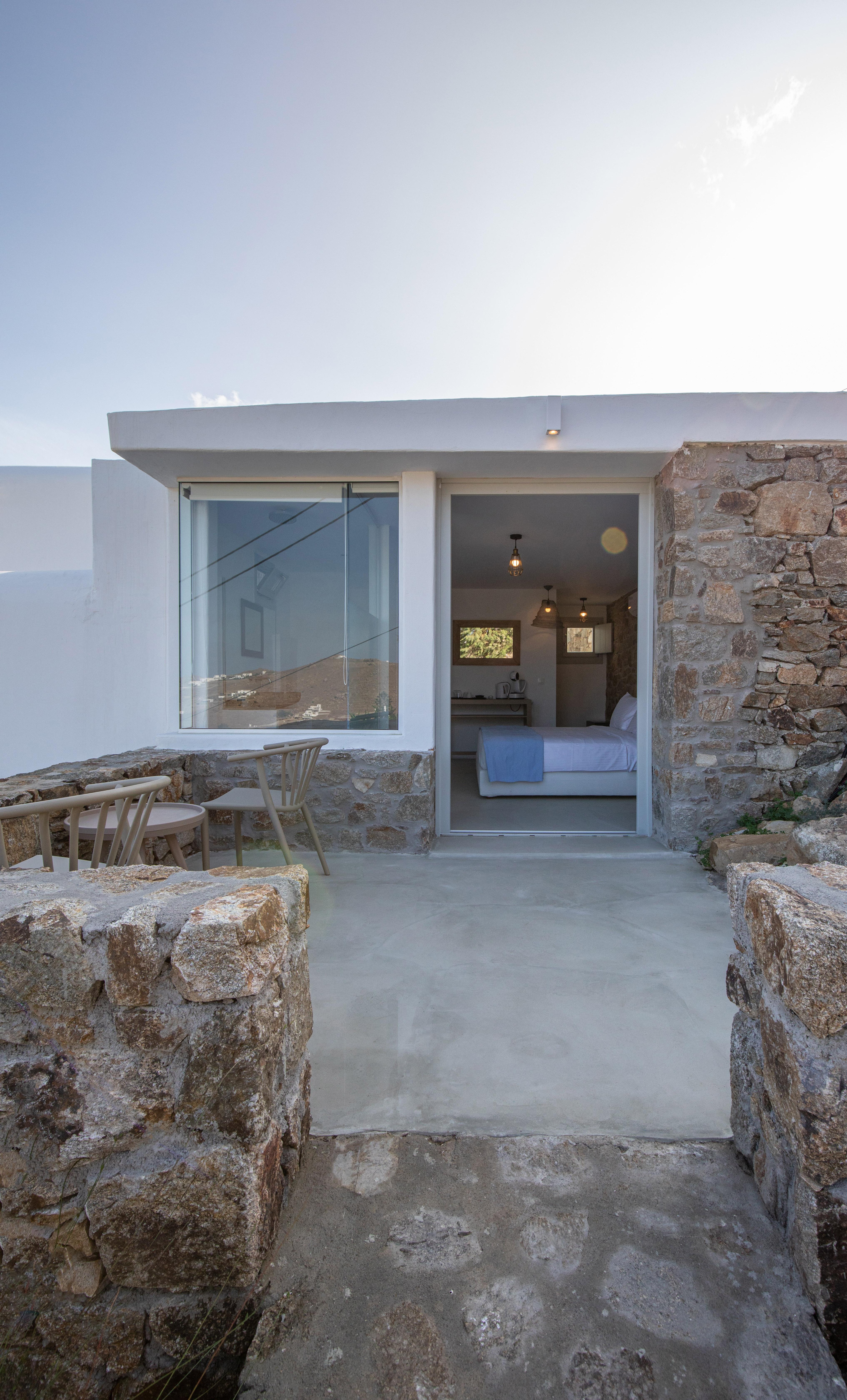 The Summit Of Mykonos Bed and Breakfast Kalo Livadi Eksteriør billede